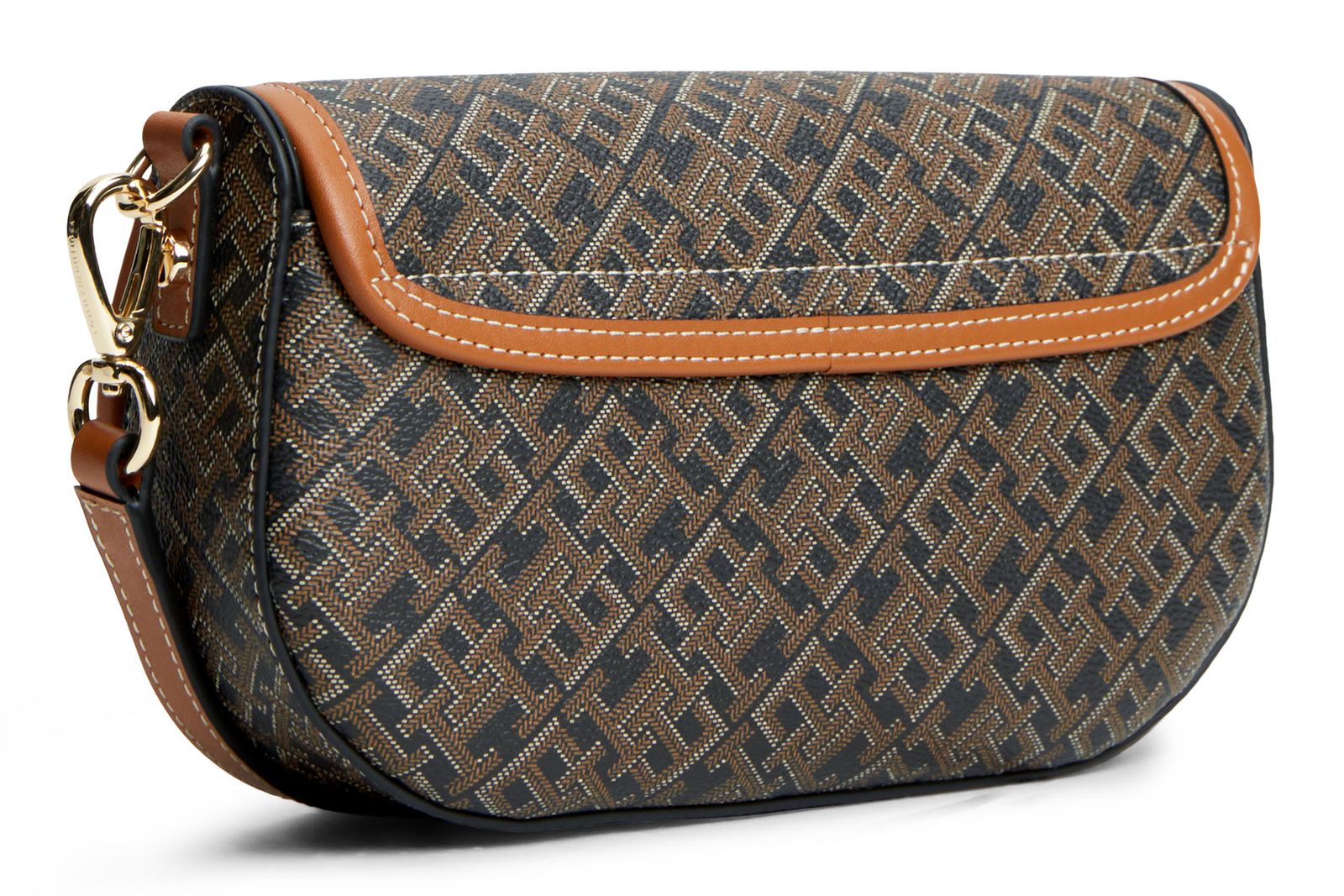TOMMY HILFIGER TH Monoplay Crossbody With Leath Black Mix TOMMY HILFIGER TH Monoplay Crossbody With Leath Black Mix