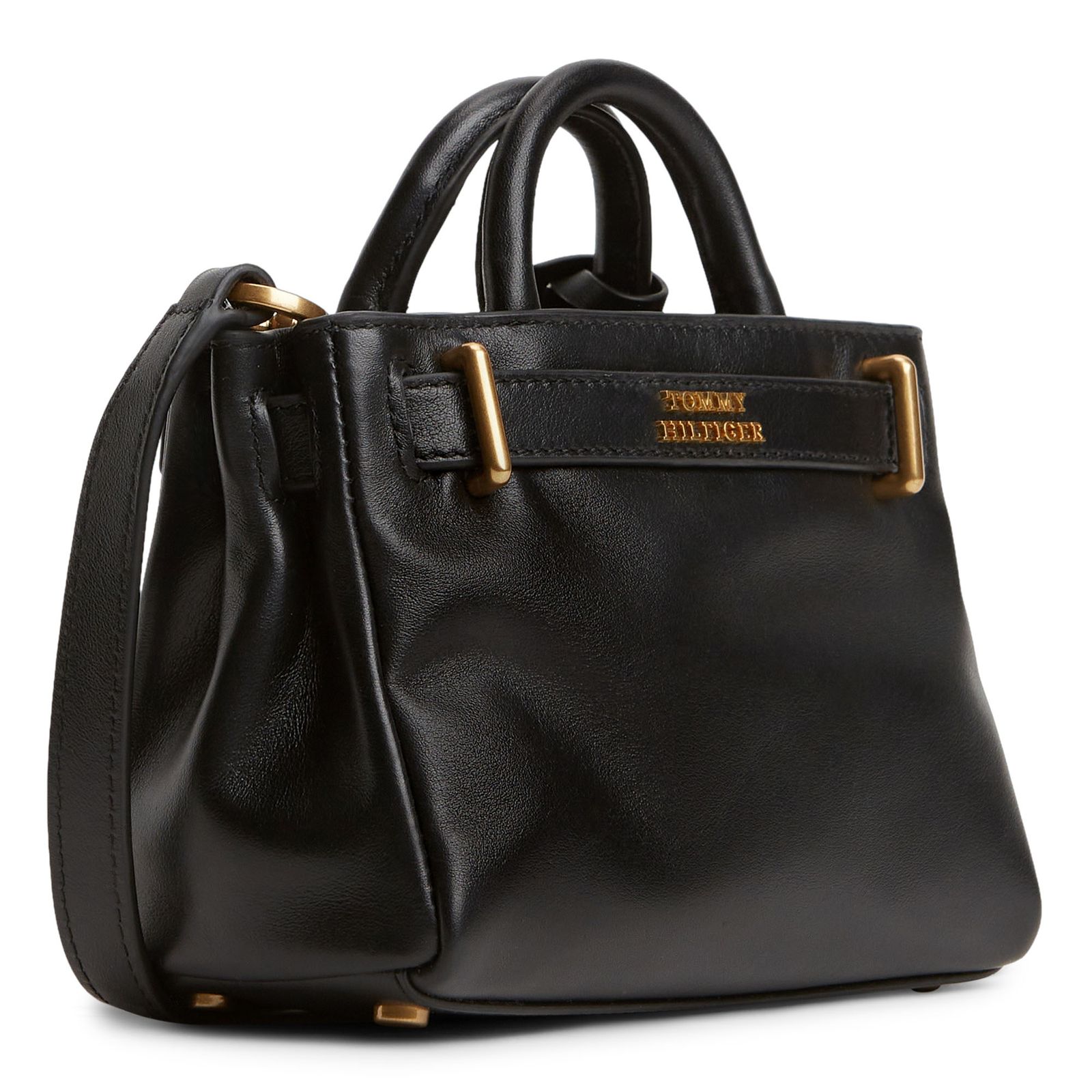 TOMMY HILFIGER American Icon Micro Tote Black TOMMY HILFIGER American Icon Micro Tote Black