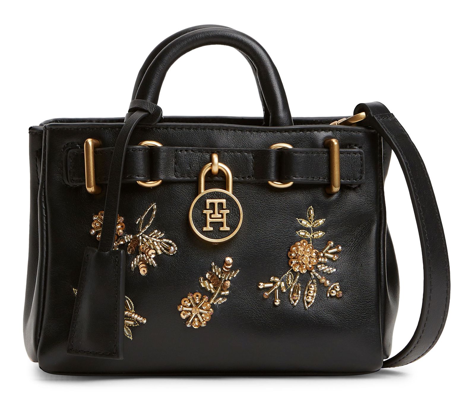 TOMMY HILFIGER American Icon Micro Tote Black
