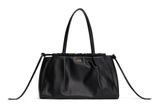 TOMMY HILFIGER Soft Leather Hobo Black