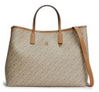TOMMY HILFIGER TH Monoplay Satchel Neutral Mix