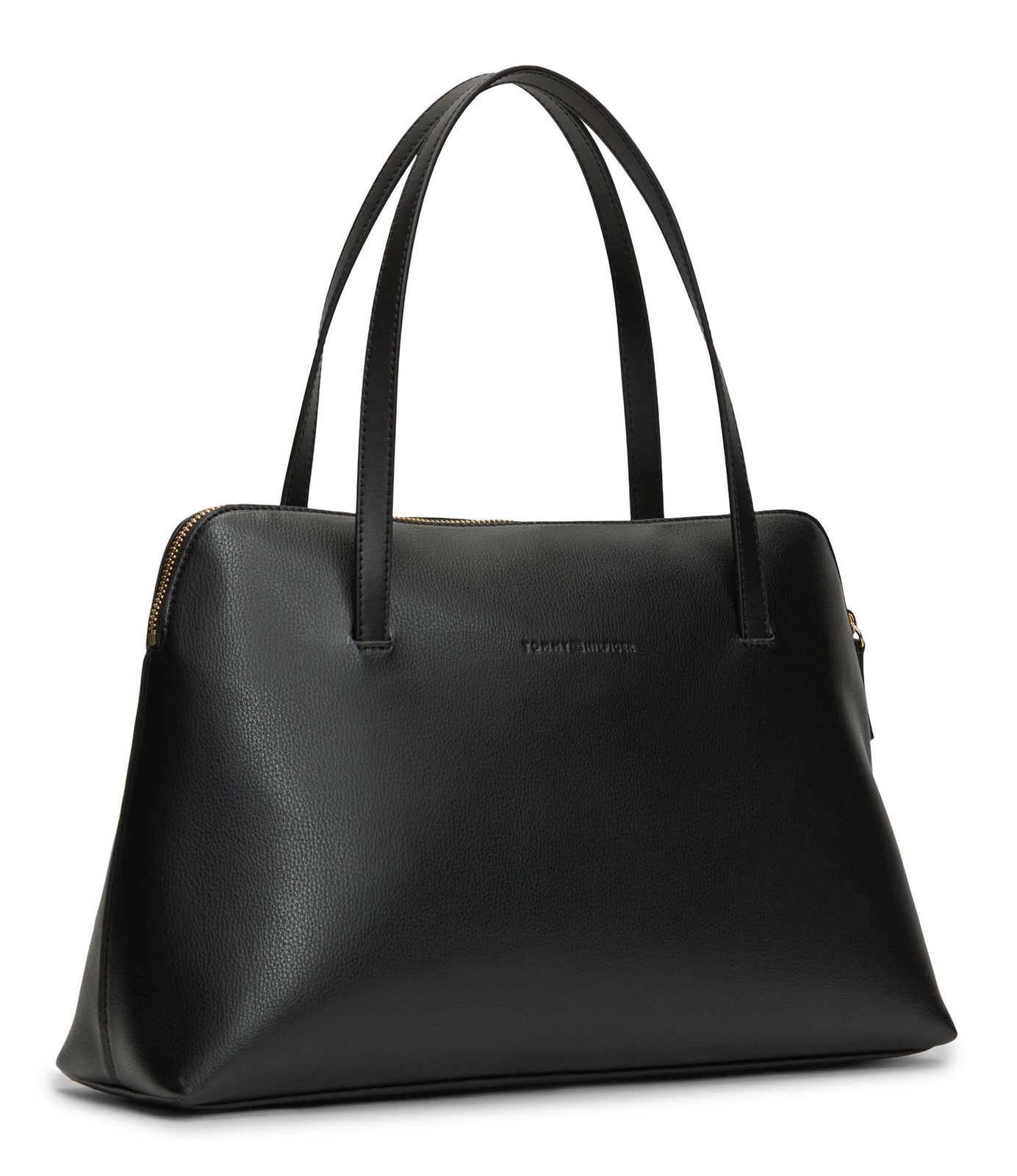 TOMMY HILFIGER TH Buckle Tote Black TOMMY HILFIGER TH Buckle Tote Black