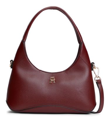 TOMMY HILFIGER Mini Hobo Oxblood
