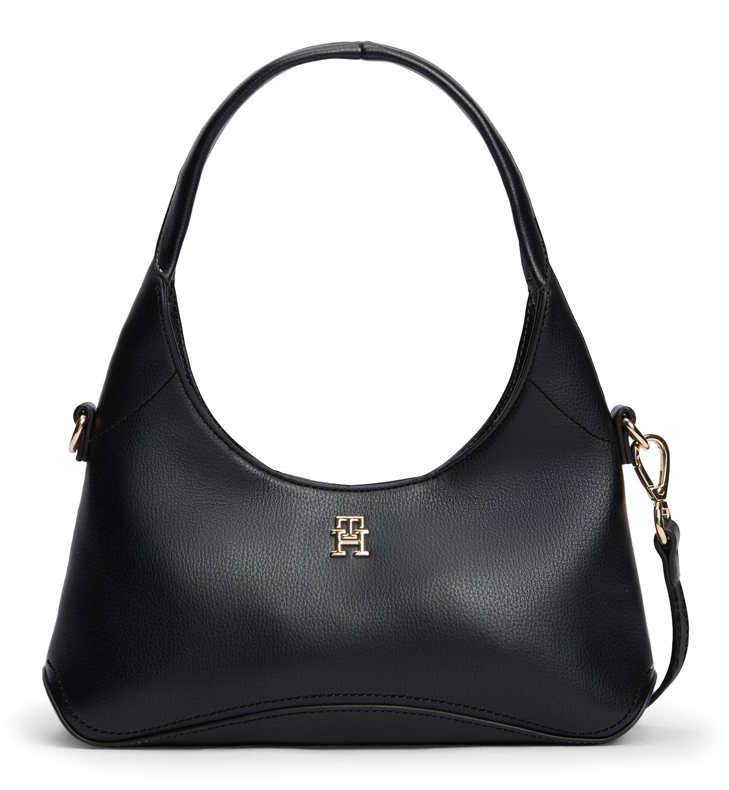 TOMMY HILFIGER Mini Hobo Black