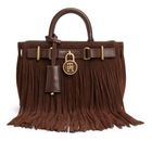 TOMMY HILFIGER American Icon Micro Tote Fringes Fondant Brown