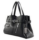 DKNY Bryar Satchel L Black / Silver