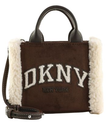 DKNY Hadlee Mini Crossbody Coffee Bean