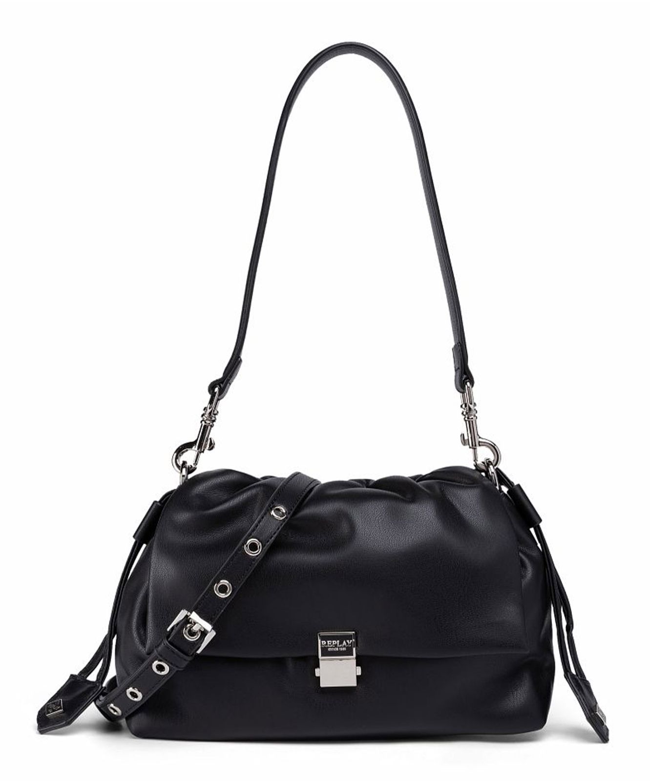 REPLAY Crossbody Bag Black REPLAY Crossbody Bag Black