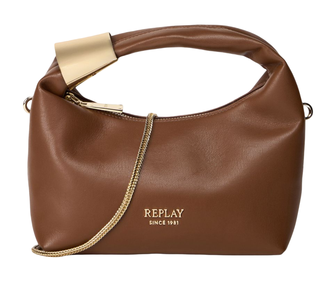 REPLAY Hand Bag Brown