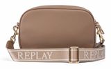 REPLAY Crossbody Bag Dark Beige