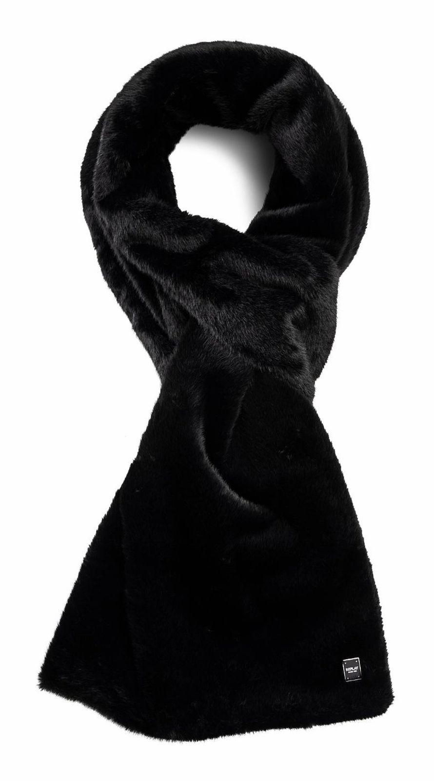 REPLAY Scarf Black