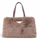REPLAY Shoulder Bag Dark Beige
