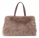 REPLAY Shoulder Bag Dark Beige