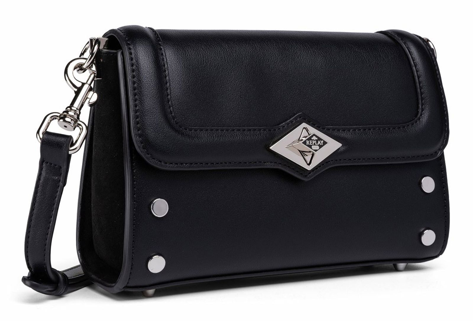 REPLAY Crossbody Bag Black REPLAY Crossbody Bag Black