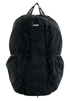HUGO Ethon 2.0 Codes Backpack Black HUGO Ethon 2.0 Codes Backpack Black