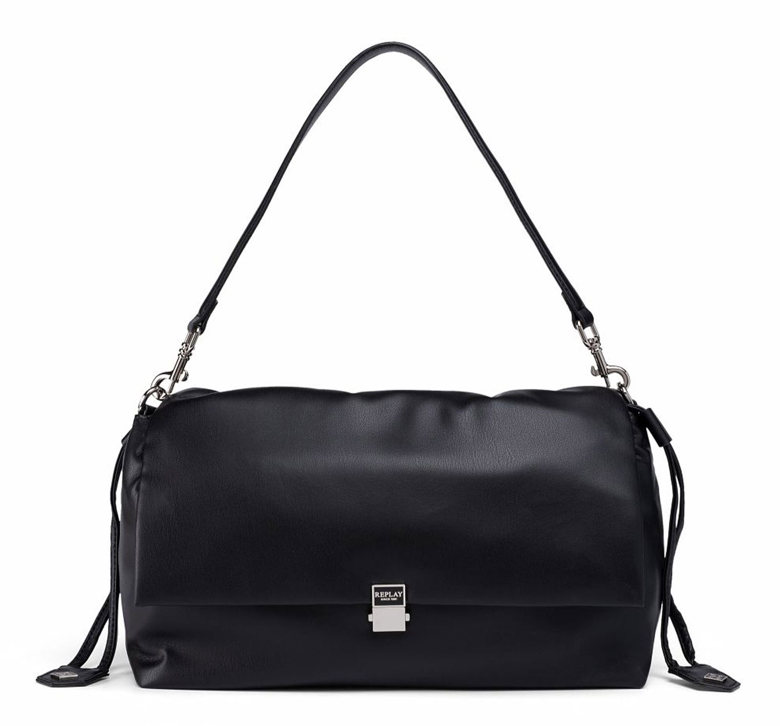 REPLAY Shoulder Bag Black