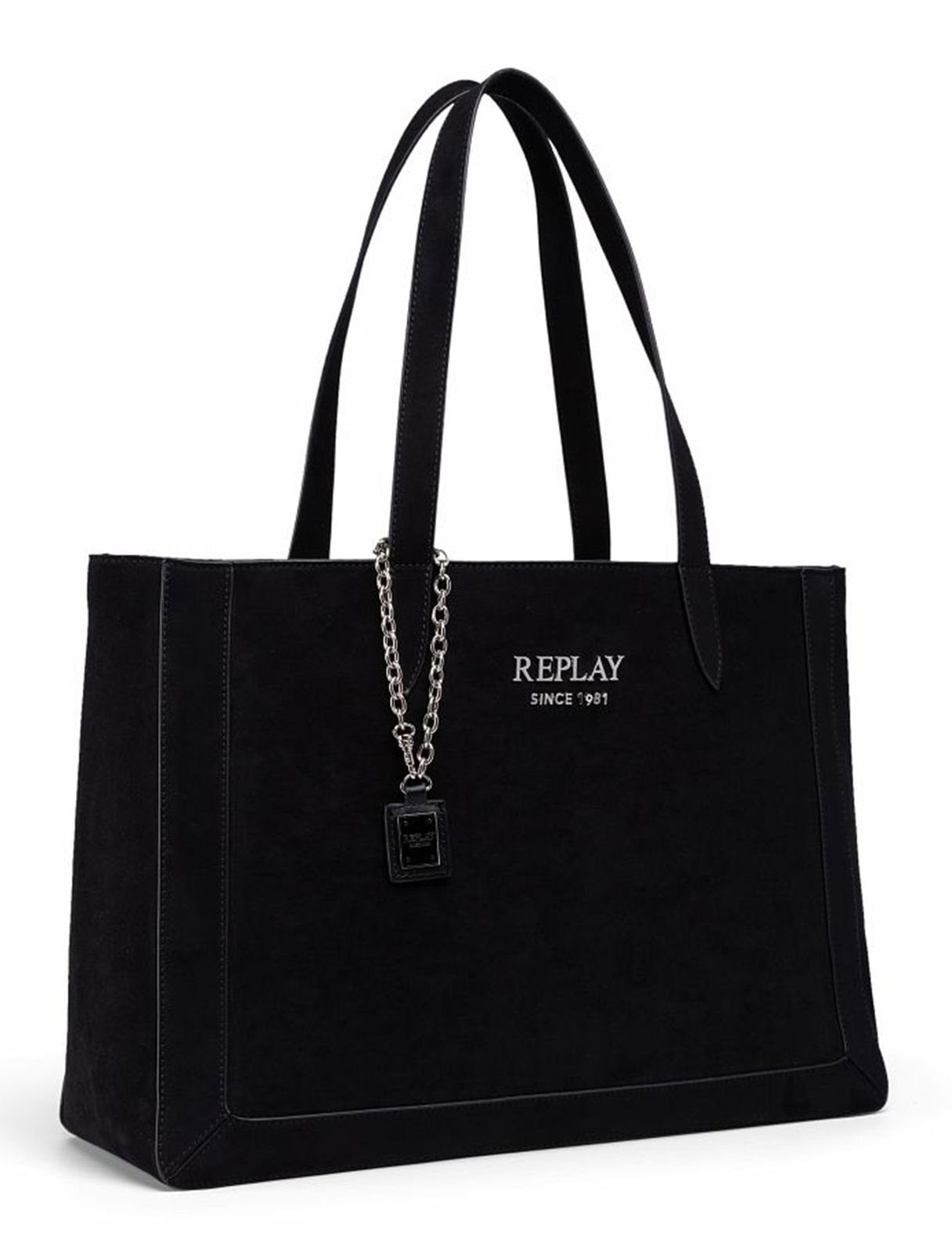 REPLAY Shoulder Bag Black REPLAY Shoulder Bag Black