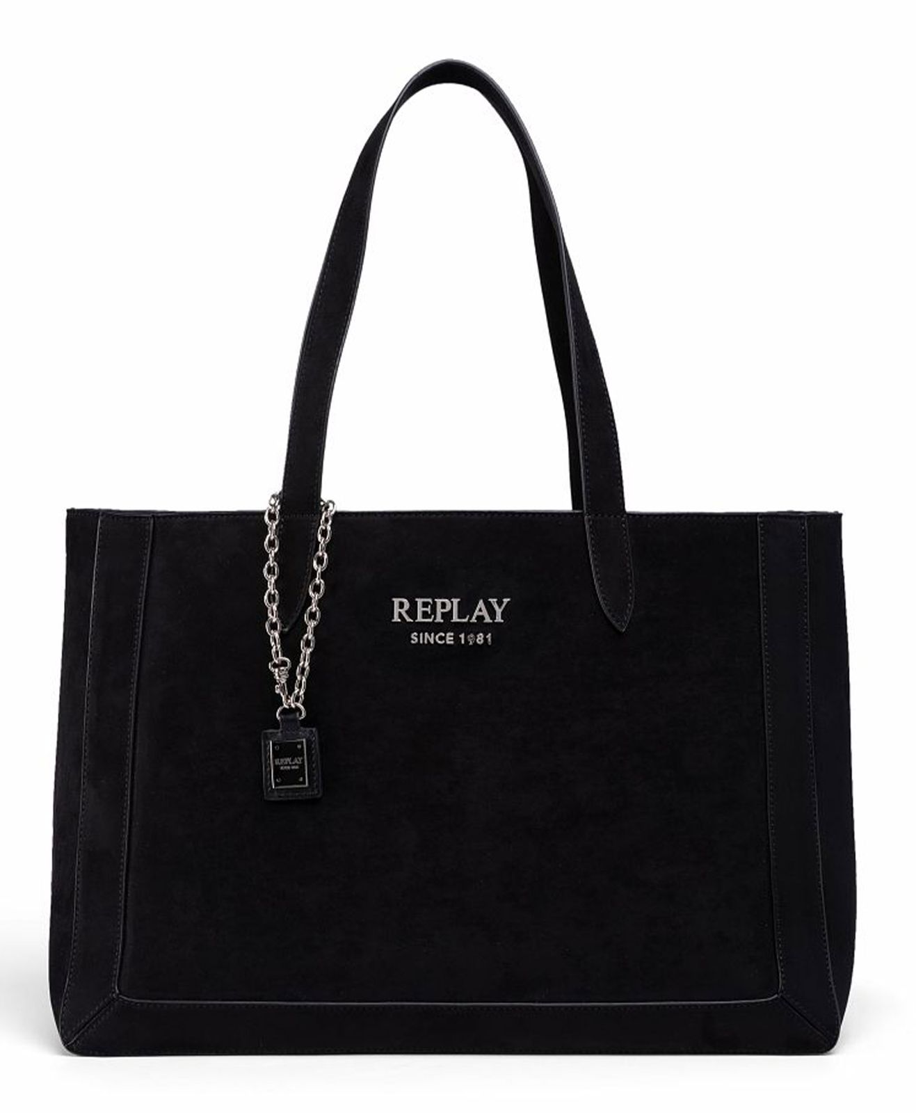 REPLAY Shoulder Bag Black