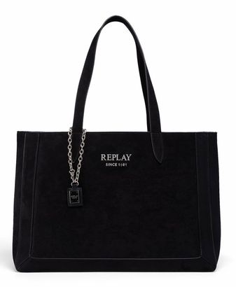 REPLAY Shoulder Bag Black