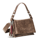 Desigual Venecia 4.0 Half Logo New Choco Crossbody Bag Dark Brown