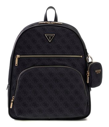 GUESS Adrian Small Backpack Coal Logo GUESS Adrian Small Backpack Coal Logo