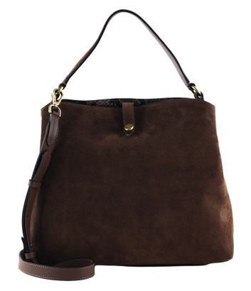 GIANNI CHIARINI Fiona Leather Bag Moka
