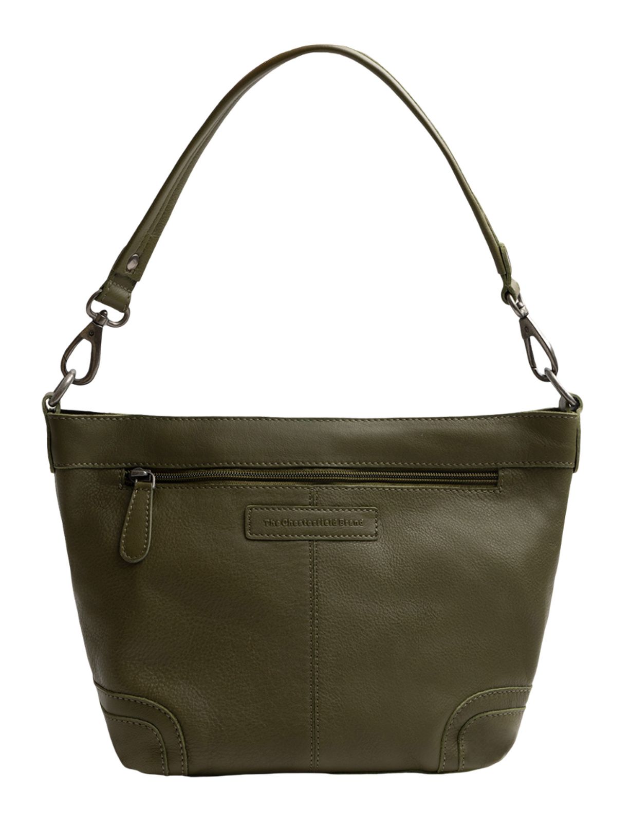 The Chesterfield Brand Zarita Shoulderbag Olive Green The Chesterfield Brand Zarita Shoulderbag Olive Green