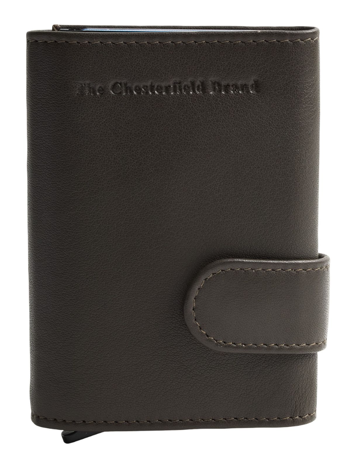 The Chesterfield Brand Bennett Cardholder Clay Grey