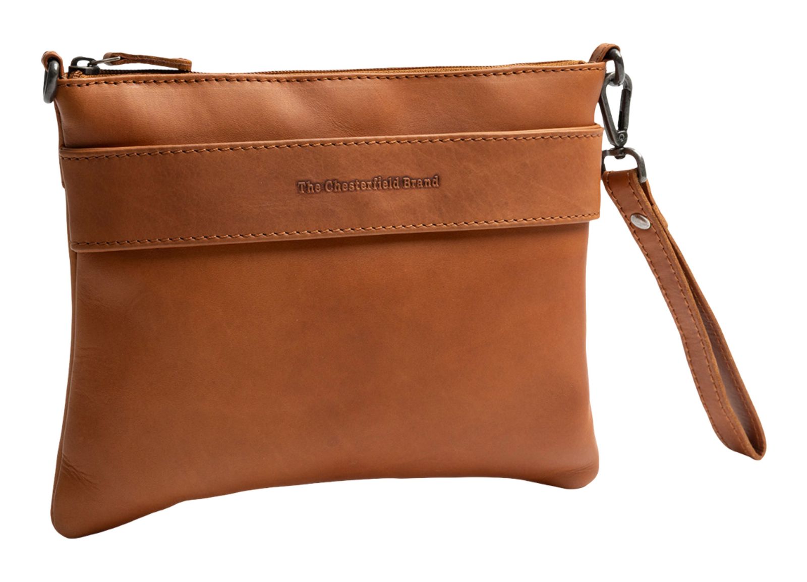 The Chesterfield Brand Harlan Crossbody Bag Cognac