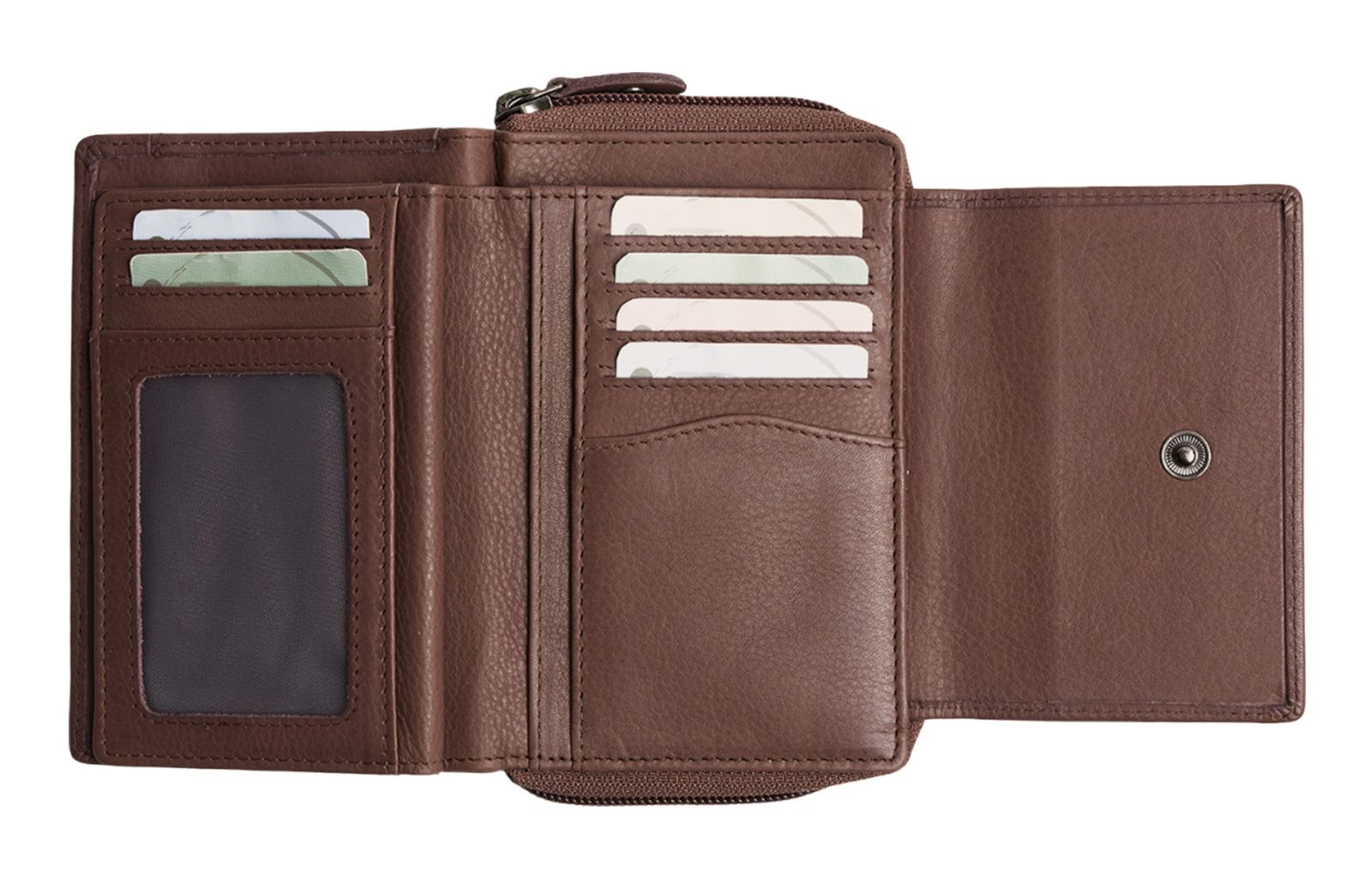 The Chesterfield Brand Orveta Ladies Wallet Dark Taupe The Chesterfield Brand Orveta Ladies Wallet Dark Taupe