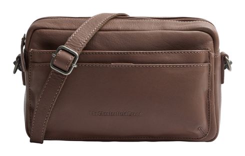 The Chesterfield Brand Liora Shoulderbag Dark Taupe The Chesterfield Brand Liora Shoulderbag Dark Taupe