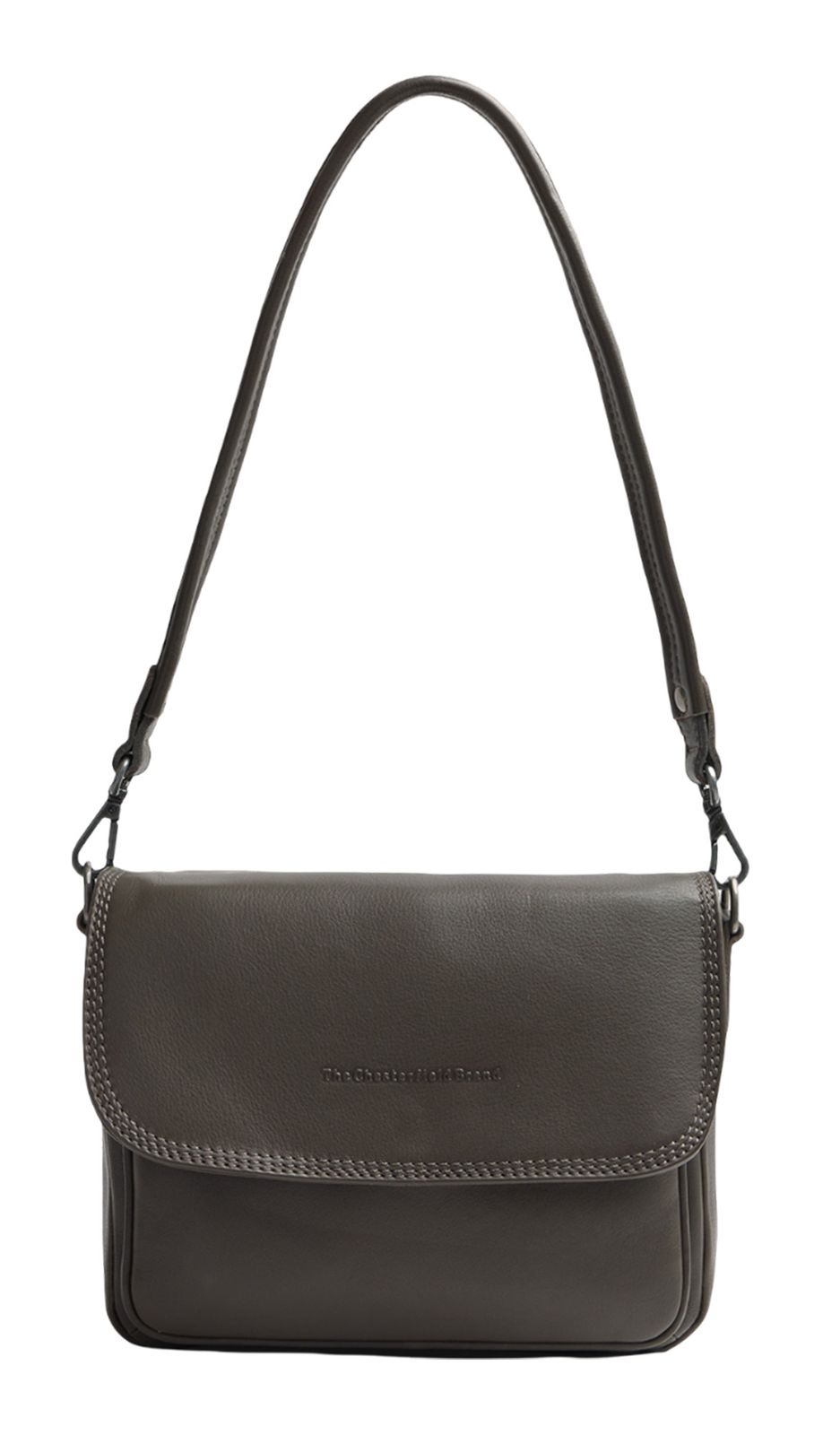The Chesterfield Brand Miloa Shoulderbag Clay Grey The Chesterfield Brand Miloa Shoulderbag Clay Grey