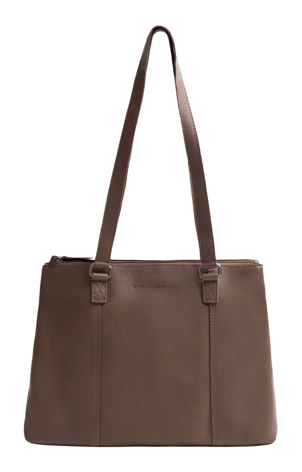 The Chesterfield Brand Marvos Shoulderbag Dark Taupe