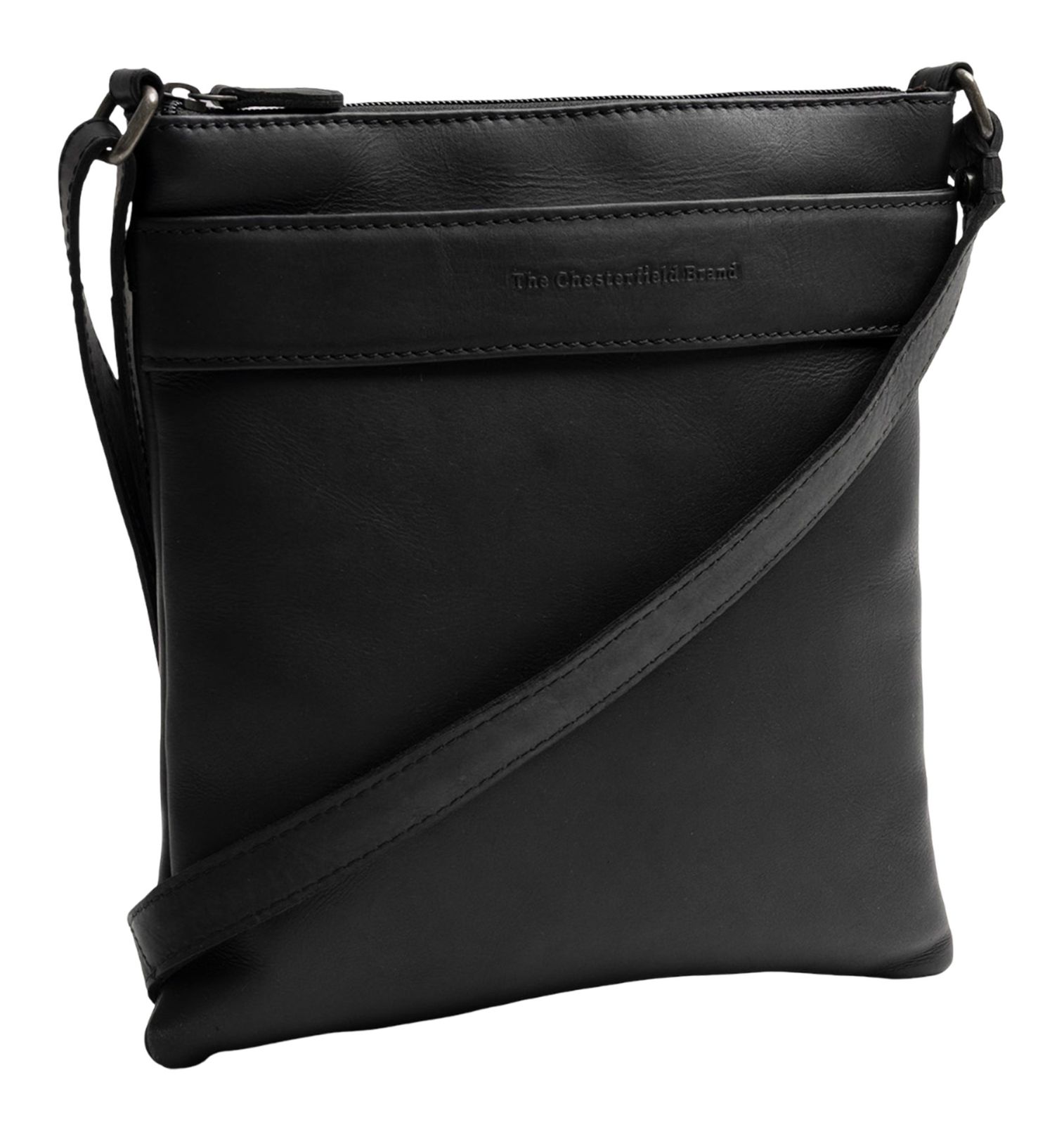 The Chesterfield Brand Trenton Crossbody Bag Black