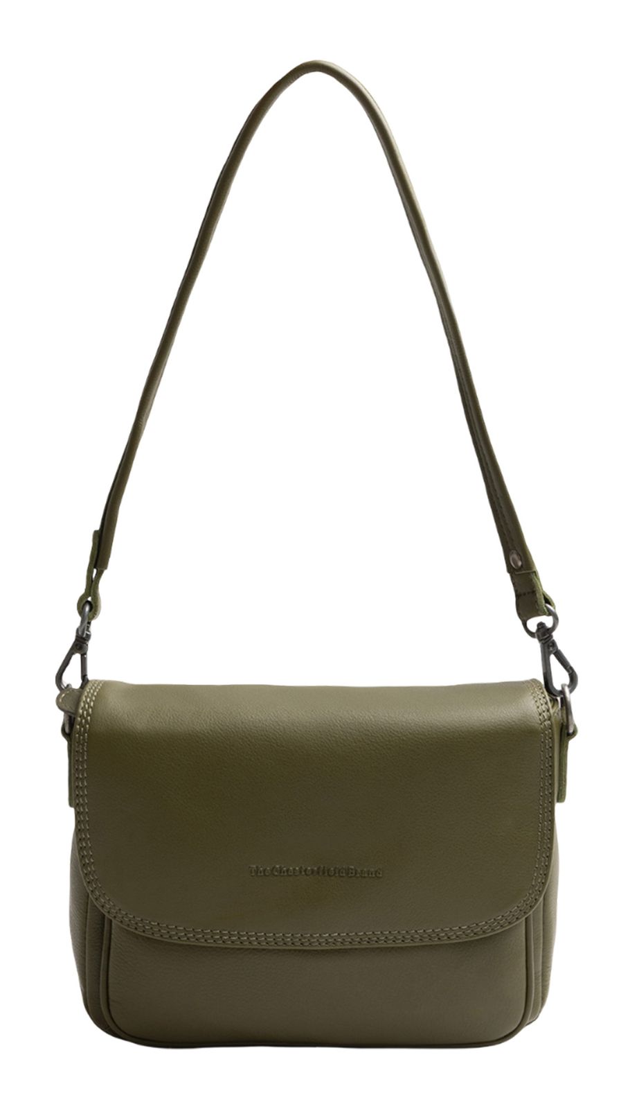 The Chesterfield Brand Miloa Shoulderbag Olive Green The Chesterfield Brand Miloa Shoulderbag Olive Green