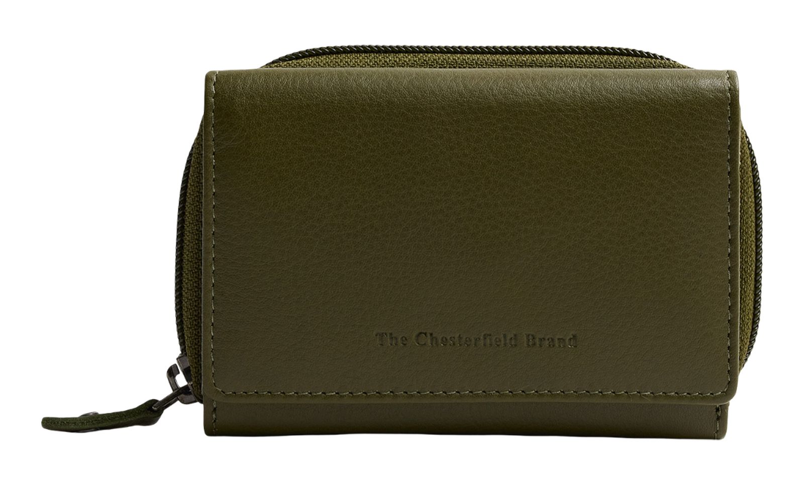 The Chesterfield Brand Zelan Ladies Wallet Olive Green