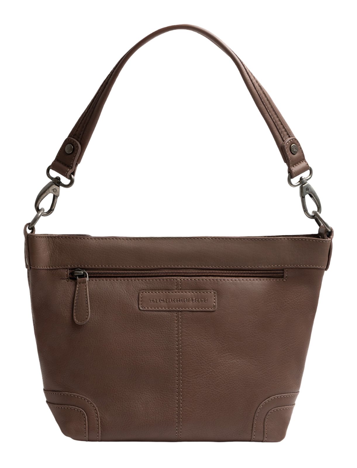 The Chesterfield Brand Zarita Shoulderbag Dark Taupe The Chesterfield Brand Zarita Shoulderbag Dark Taupe