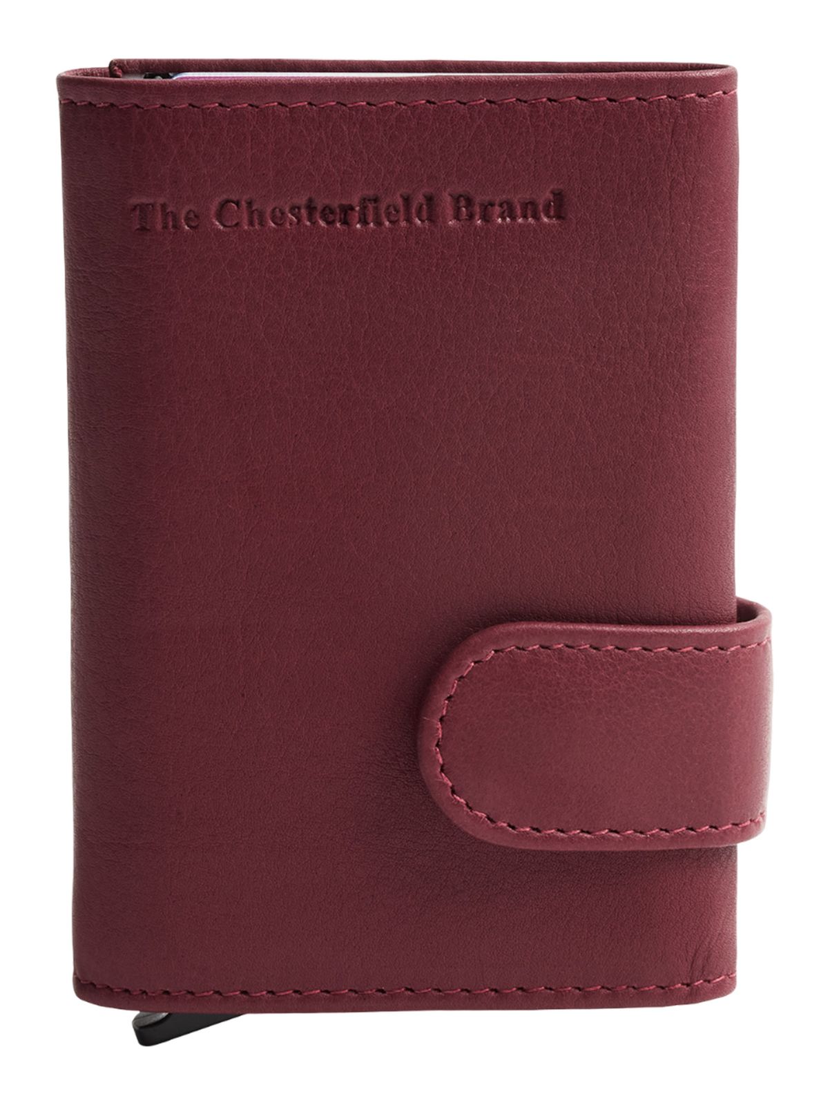 The Chesterfield Brand Bennett Cardholder Berry