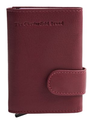 The Chesterfield Brand Bennett Cardholder Berry The Chesterfield Brand Bennett Cardholder Berry