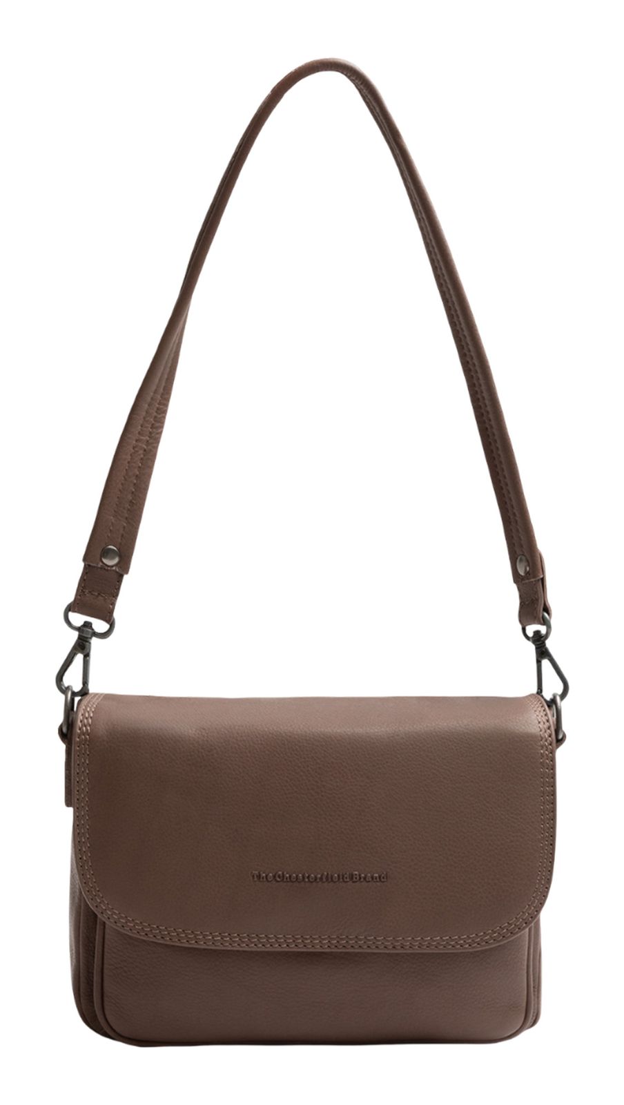 The Chesterfield Brand Miloa Shoulderbag Dark Taupe The Chesterfield Brand Miloa Shoulderbag Dark Taupe