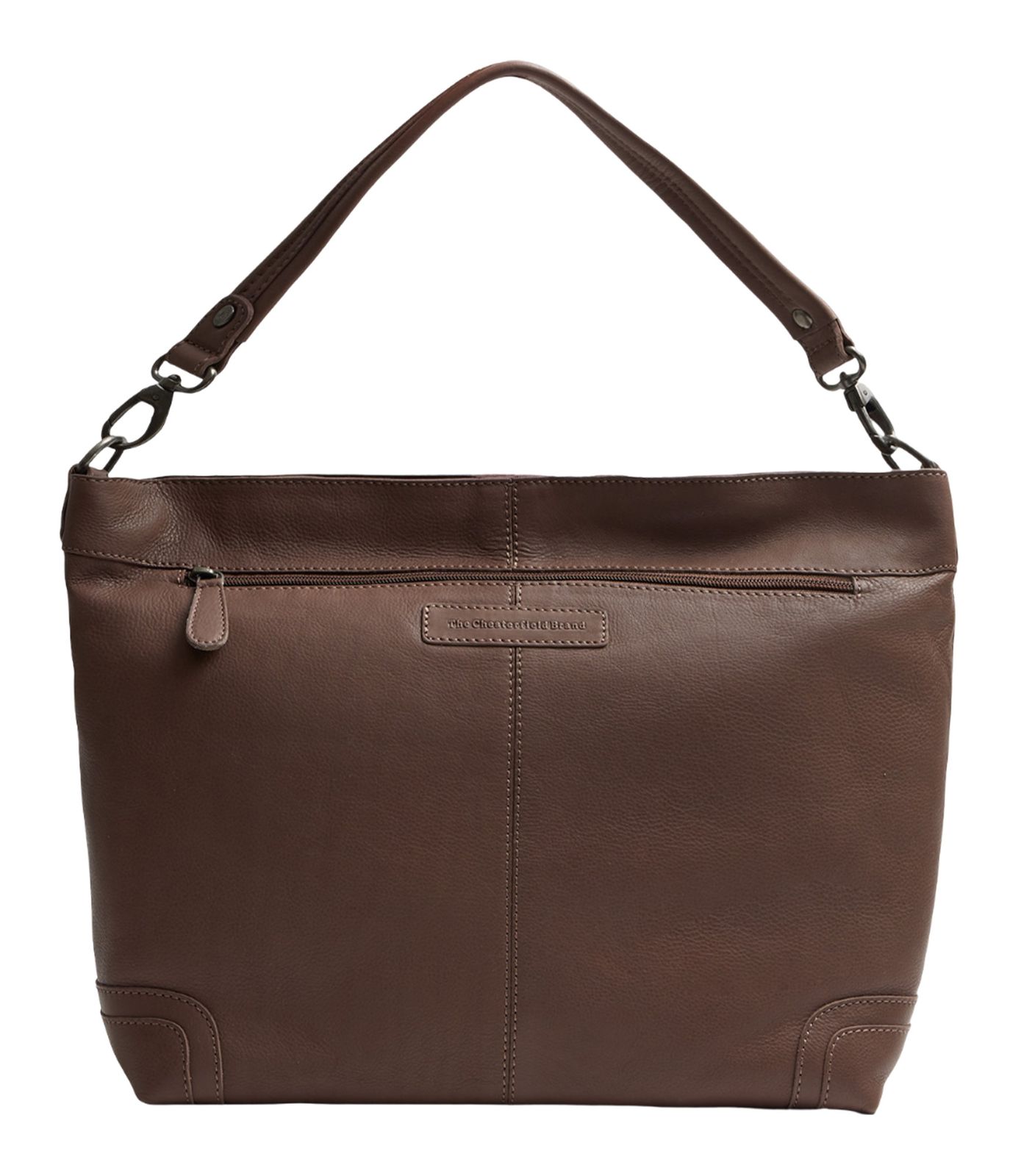 The Chesterfield Brand Astero Shoulderbag Dark Taupe The Chesterfield Brand Astero Shoulderbag Dark Taupe