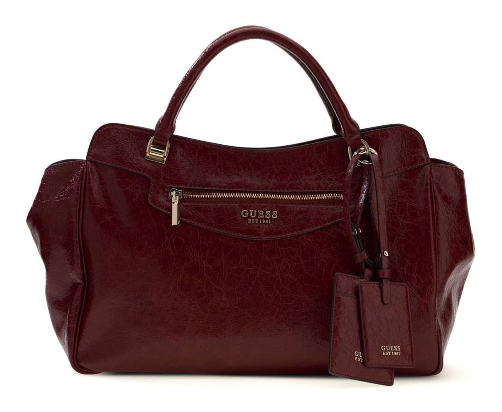 GUESS Antonia Satchel Red GUESS Antonia Satchel Red