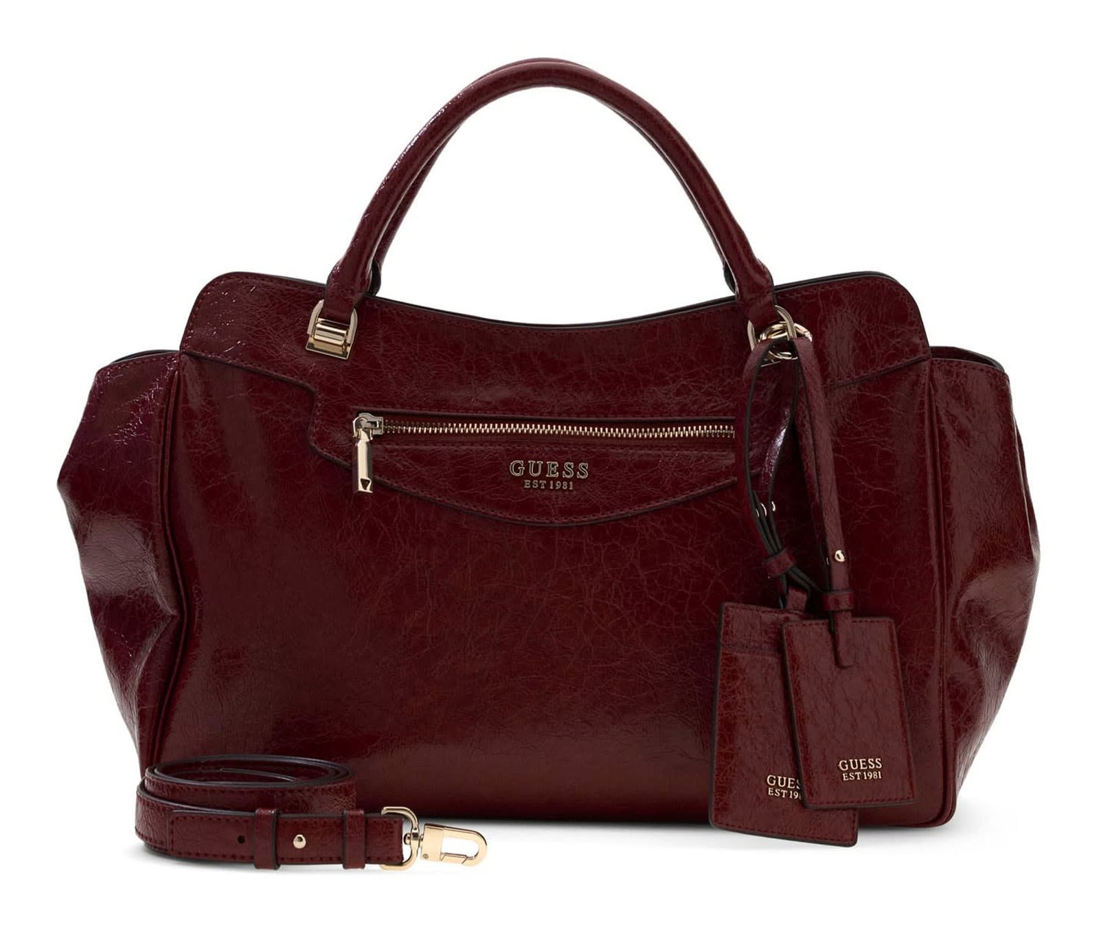 GUESS Antonia Satchel Red