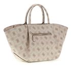 GUESS Allegra Girlfriend Satchel Vanilla Logo GUESS Allegra Girlfriend Satchel Vanilla Logo