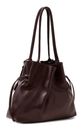 GUESS Karima Drawstring Tote Brown GUESS Karima Drawstring Tote Brown
