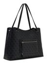 GUESS Yvonne Logo Tote Bag Coal Logo GUESS Yvonne Logo Tote Bag Coal Logo