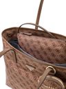 GUESS Adrian Logo Tech Tote Bag L Latte Logo