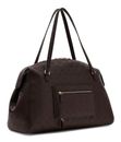 GUESS Blake Dome Travel Tote Brown Logo