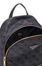 GUESS Adrian Logo Backpack M Coal Logo GUESS Adrian Logo Backpack M Coal Logo