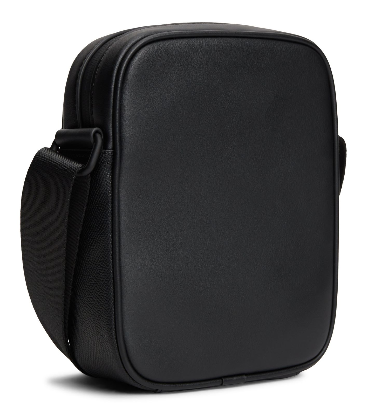 TOMMY HILFIGER TH Modern Monogram Mini Reporter Bag Black TOMMY HILFIGER TH Modern Monogram Mini Reporter Bag Black